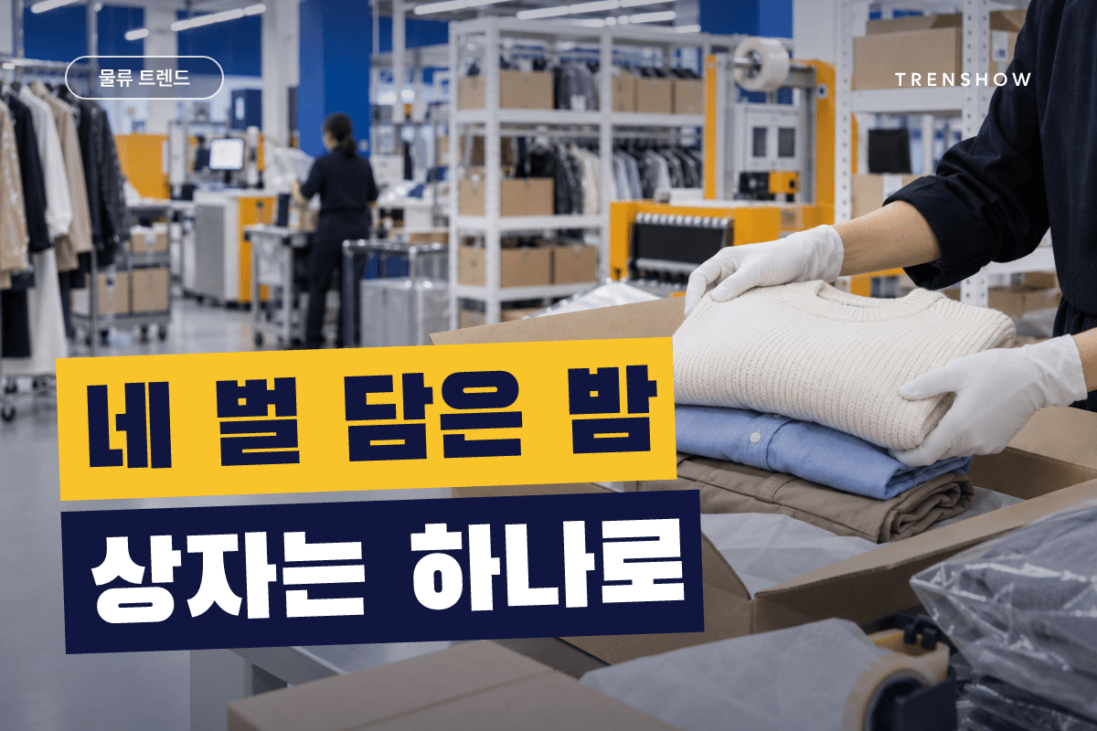 묶음배송 왜 늘어나나, 여러 벌 한 상자로 보내는 이유 — DCF 인사이트 인포그래픽