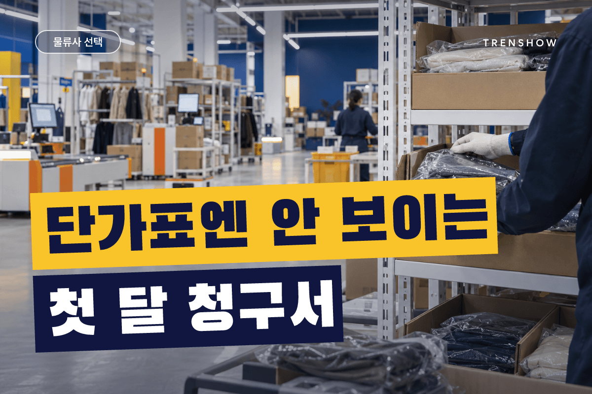 풀필먼트 이관 비용, 견적서에서 실제로 나가는 항목부터 본다 — DCF 인사이트 인포그래픽